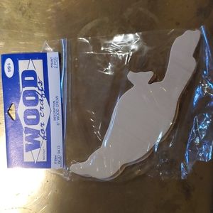 Wood Crow 6" Crafting Supply (38 packages/76 pieces)